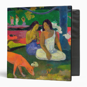 Paul Gauguin Arearea (The Red Dog), 1892 3 Ring Binder