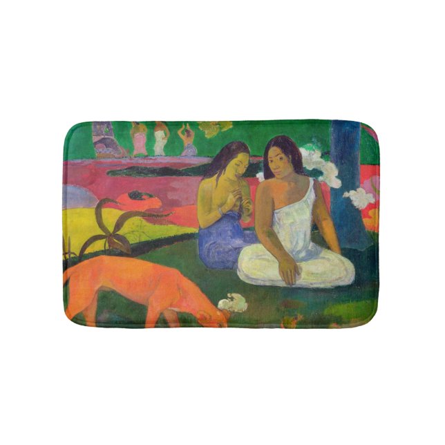 Paul Gauguin | Arearea (The Red Dog), 1892 Bathroom Mat (Front)