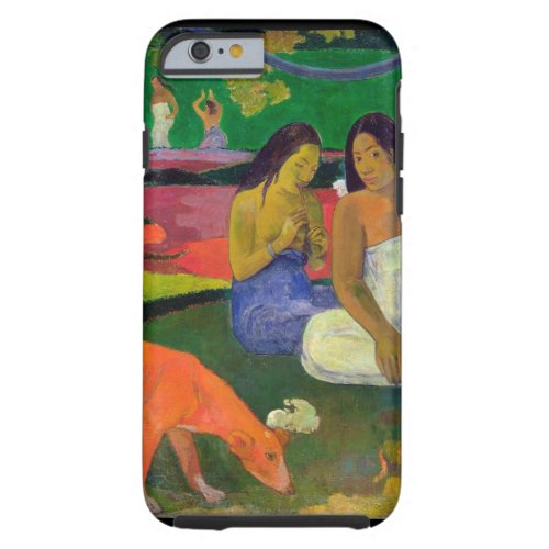 Paul Gauguin  Arearea The Red Dog 1892 Tough iPhone 6 Case
