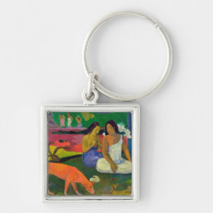 Paul Gauguin Arearea (The Red Dog), 1892 Keychain