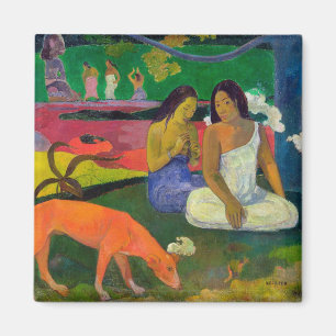 Paul Gauguin Arearea (The Red Dog), 1892 Magnet
