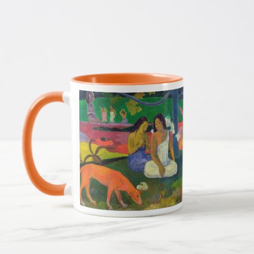 Paul Gauguin  Arearea The Red Dog 1892 Mug