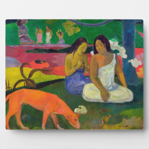 Paul Gauguin Arearea (The Red Dog), 1892 Plaque