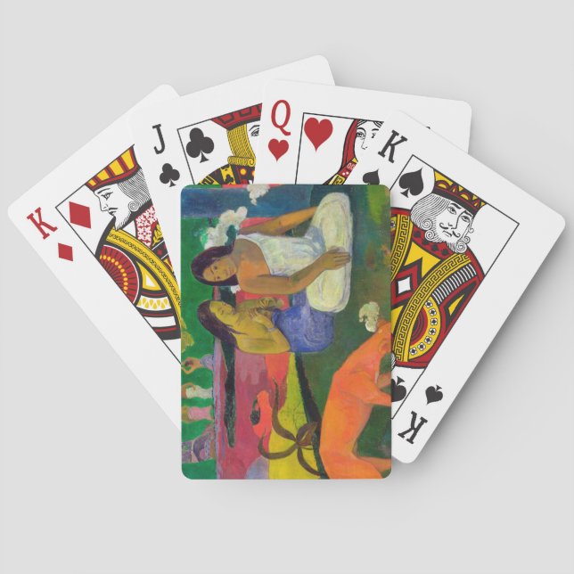 Paul Gauguin | Arearea (The Red Dog), 1892 Poker Cards (Back)