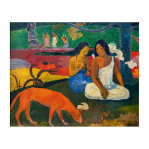Paul Gauguin - Arearea / The Red Dog Acrylic Print
