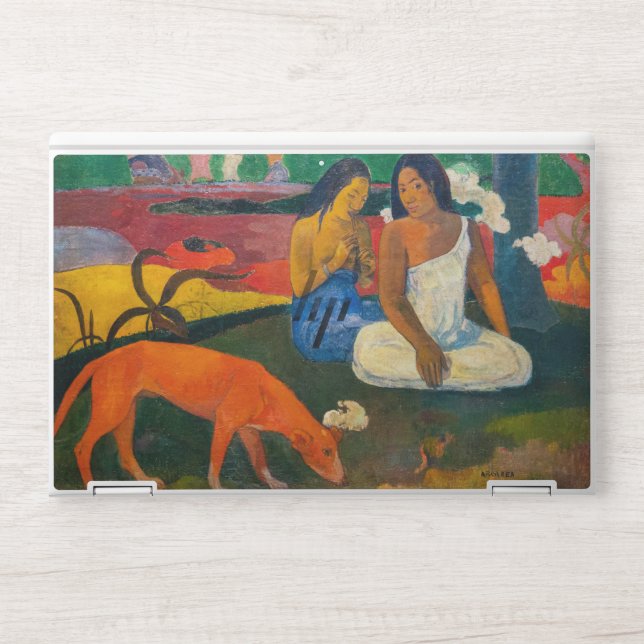 Paul Gauguin - Arearea / The Red Dog HP Laptop Skin (Front)