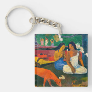 Paul Gauguin - Arearea / The Red Dog Keychain