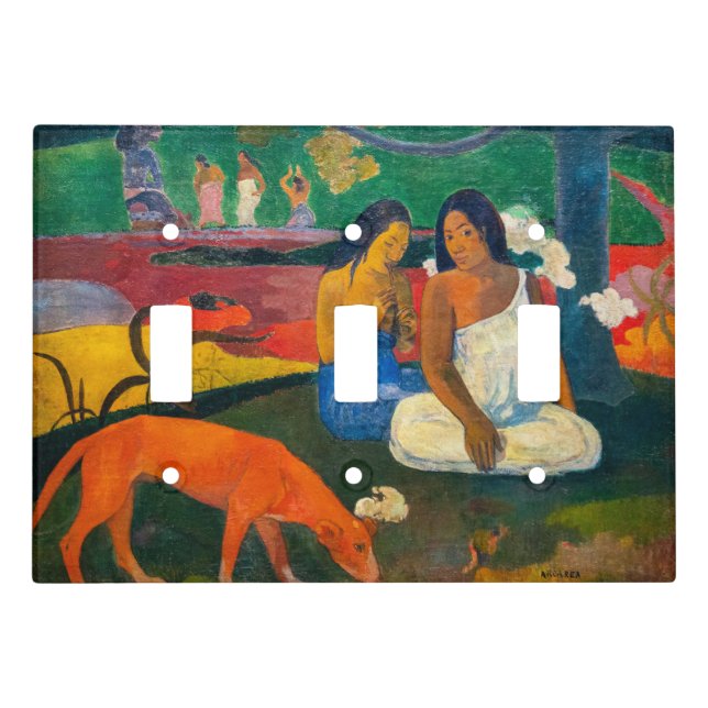 Paul Gauguin - Arearea / The Red Dog Light Switch Cover (Front)