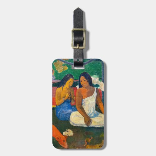 Paul Gauguin _ Arearea  The Red Dog Luggage Tag