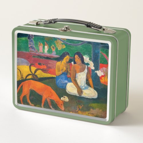 Paul Gauguin _ Arearea  The Red Dog Metal Lunch Box