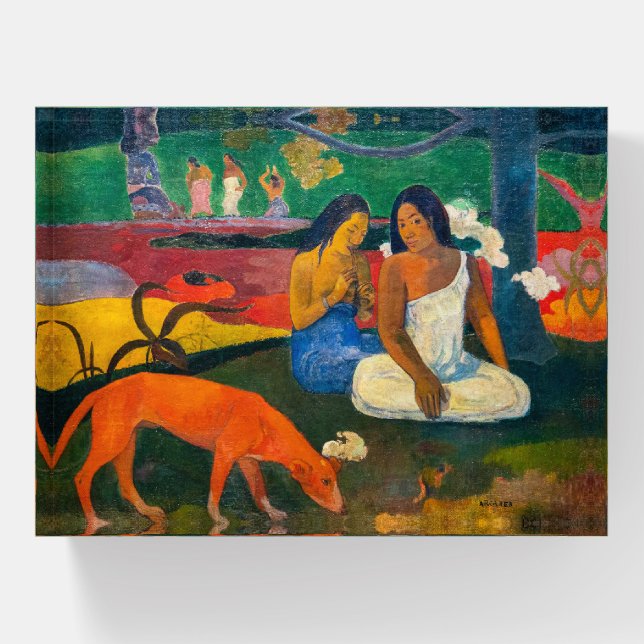 Paul Gauguin - Arearea / The Red Dog Paperweight (Front)