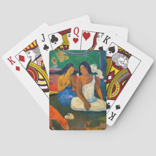 Paul Gauguin - Arearea / The Red Dog Poker Cards (Back)