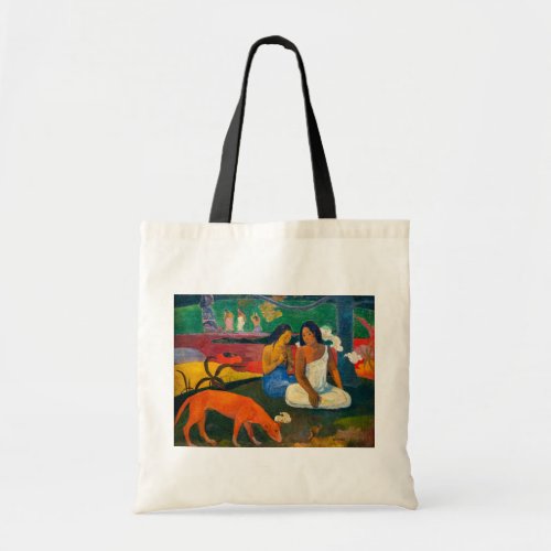 Paul Gauguin _ Arearea  The Red Dog Tote Bag