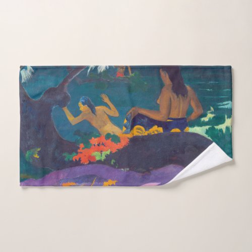Paul Gauguin _ By the Sea  Fatata te Miti Bath Towel Set