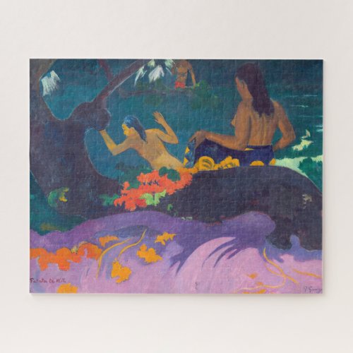 Paul Gauguin _ By the Sea  Fatata te Miti Jigsaw Puzzle