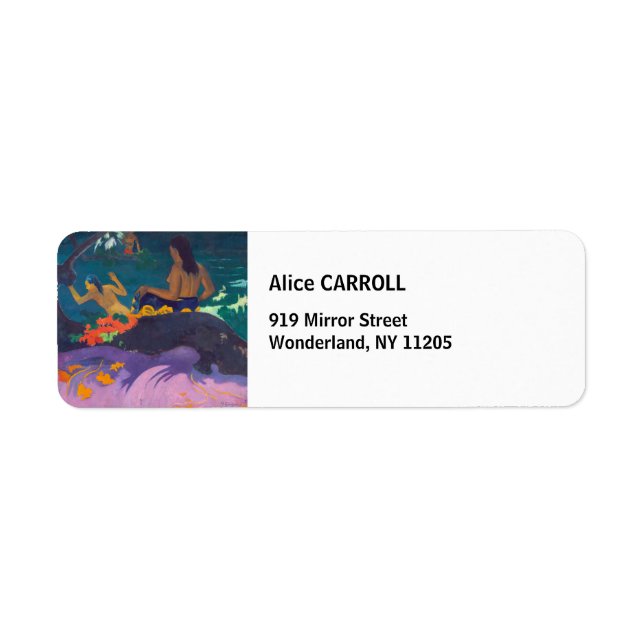 Paul Gauguin - By the Sea / Fatata te Miti Label (Front)