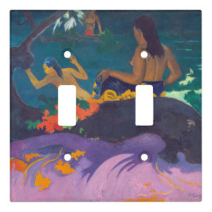 Paul Gauguin - By the Sea / Fatata te Miti Light Switch Cover