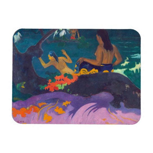 Paul Gauguin _ By the Sea  Fatata te Miti Magnet