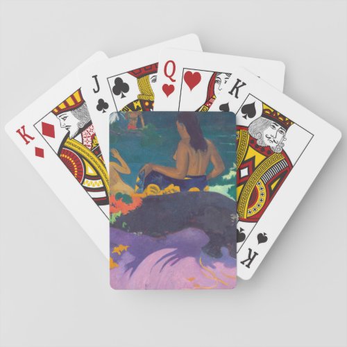 Paul Gauguin _ By the Sea  Fatata te Miti Playing Cards