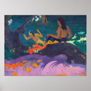 Paul Gauguin - By the Sea / Fatata te Miti Poster