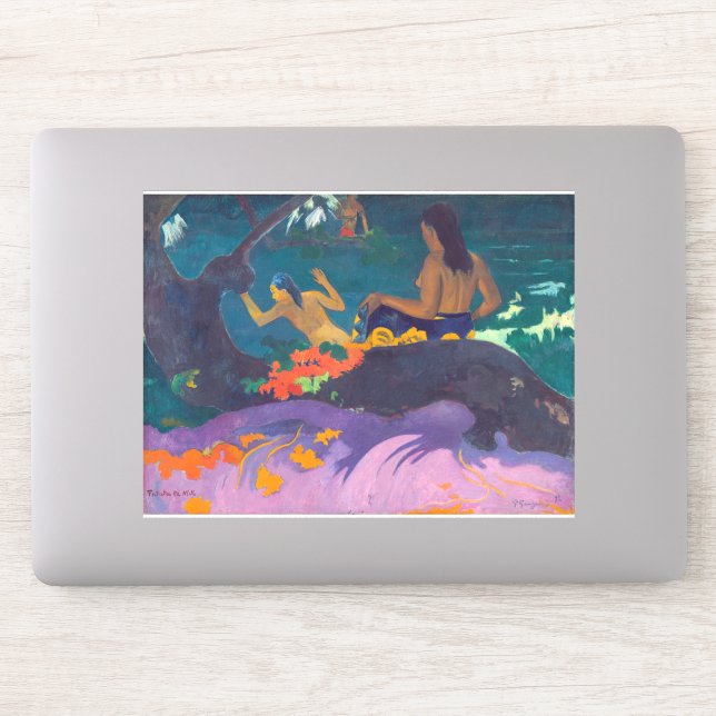 Paul Gauguin - By the Sea / Fatata te Miti Sticker (Computer)