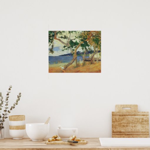 Paul Gauguin | By the Seashore, Martinique, 1887 ( Poster | Zazzle