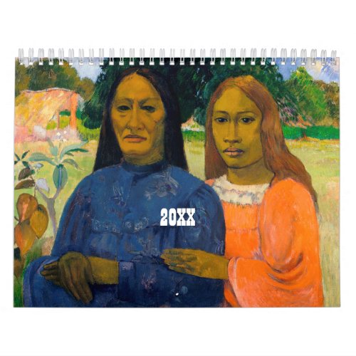 Paul Gauguin Calendar