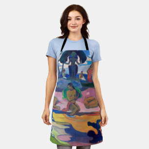 Paul Gauguin - Day of the God / Mahana no atua Apron