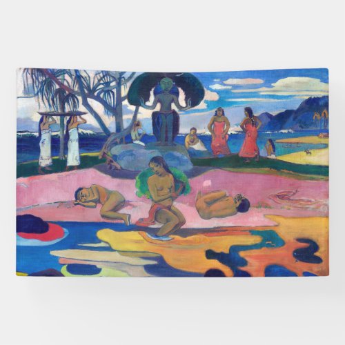 Paul Gauguin _ Day of the God  Mahana no atua Banner