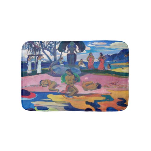 Paul Gauguin _ Day of the God  Mahana no atua Bath Mat