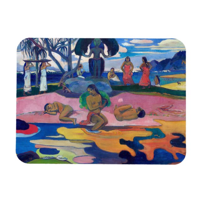Paul Gauguin - Day of the God / Mahana no atua Magnet (Horizontal)