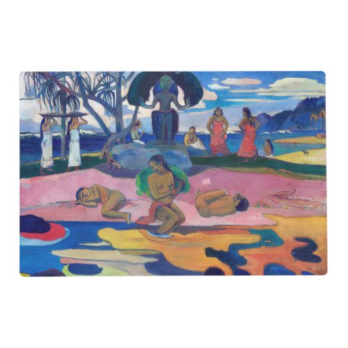 Paul Gauguin _ Day of the God  Mahana no atua Placemat