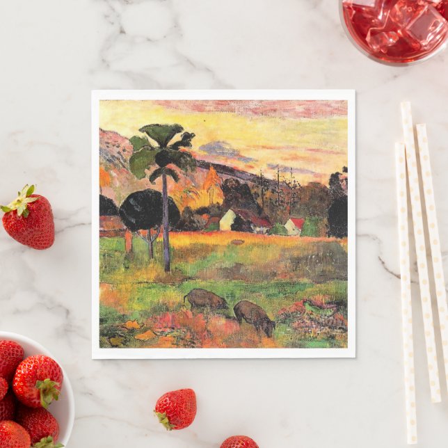Paul Gauguin famous painting, Come Here, Napkins (Insitu)
