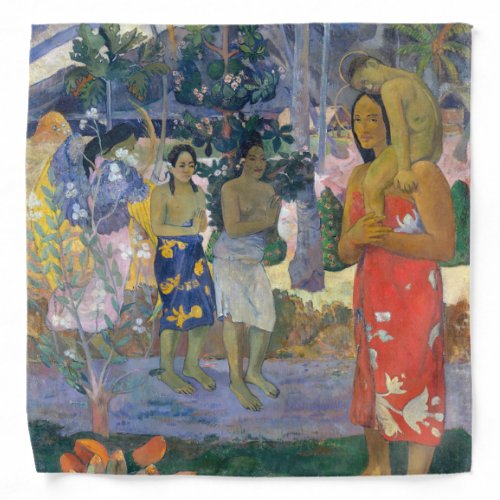 Paul Gauguin _ Hail Mary  Ia Orana Maria Bandana