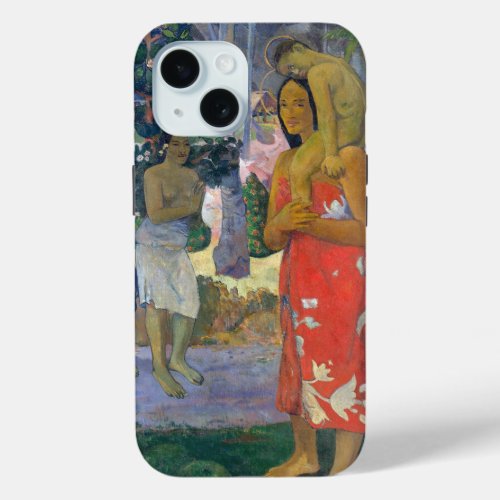 Paul Gauguin _ Hail Mary  Ia Orana Maria iPhone 15 Case