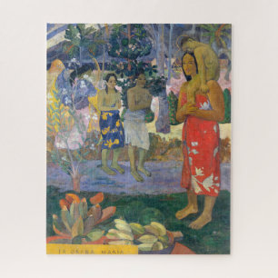 Paul Gauguin - Hail Mary / Ia Orana Maria Jigsaw Puzzle