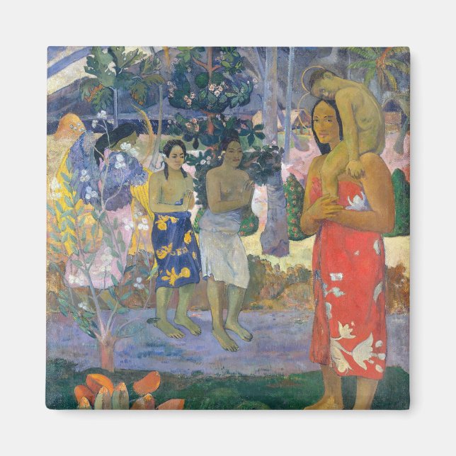 Paul Gauguin - Hail Mary / Ia Orana Maria Magnet (Front)