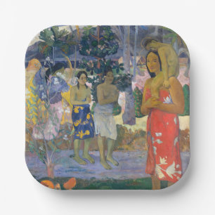 Paul Gauguin - Hail Mary / Ia Orana Maria Paper Plates