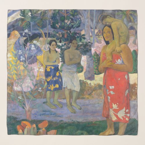 Paul Gauguin _ Hail Mary  Ia Orana Maria Scarf
