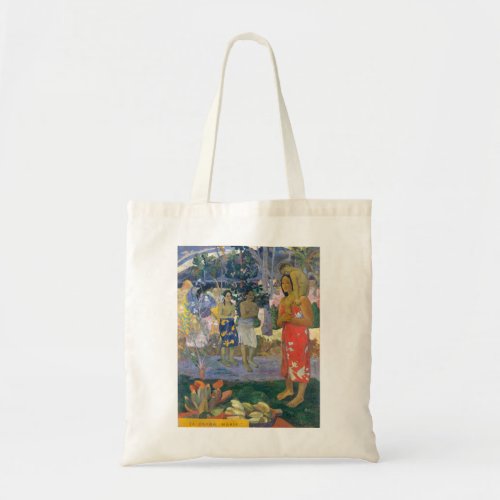 Paul Gauguin _ Hail Mary  Ia Orana Maria Tote Bag