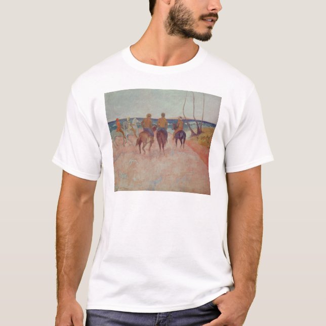 Paul Gauguin | Horseman on the Beach  1902 T-Shirt (Front)
