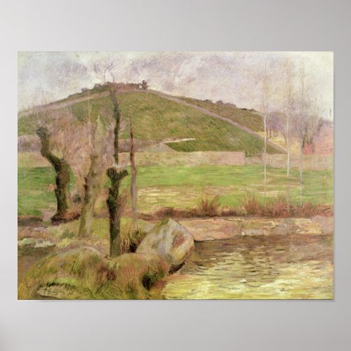 Paul Gauguin  Landscape near Pont_Aven 1888 Poster