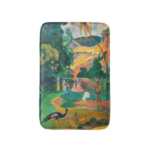 Paul Gauguin _ Landscape with Peacocks  Matamoe Bath Mat