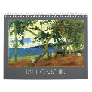 Paul Gauguin Landscapes And Still Life Paintings Calendar