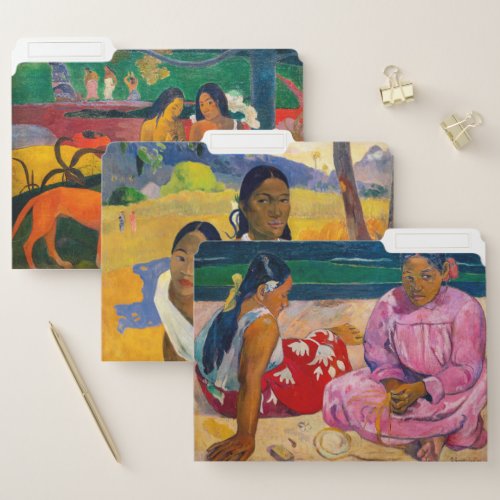 Paul Gauguin _ Masterpieces Selection File Folder
