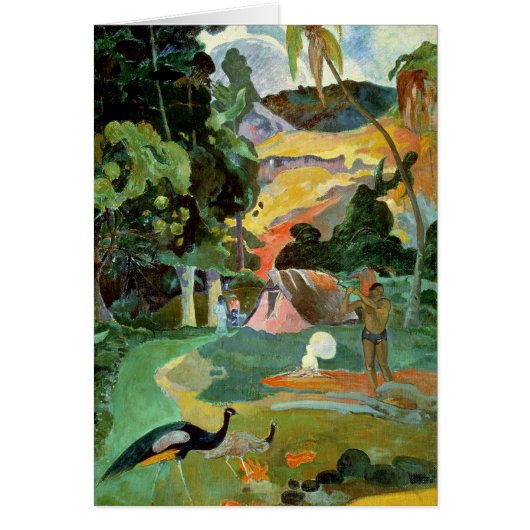 Paul Gauguin | Matamoe or, Landscape with Peacocks Cards (Front)