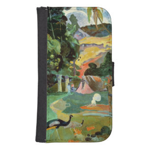 Paul Gauguin   Matamoe or, Landscape with Peacocks Galaxy S4 Wallet Case