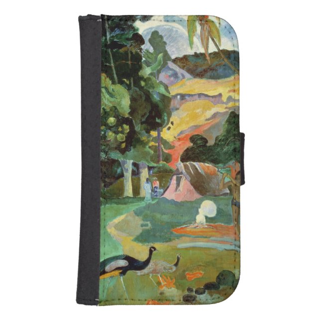 Paul Gauguin | Matamoe or, Landscape with Peacocks Samsung Galaxy Wallet Case (Front)