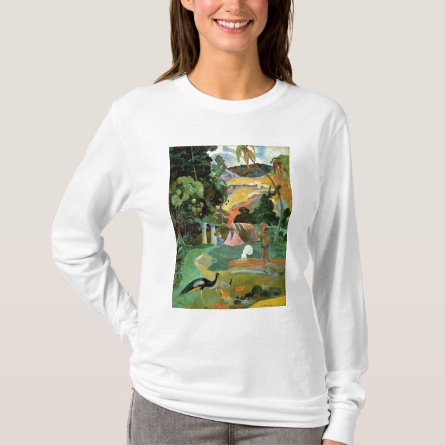 Paul Gauguin | Matamoe or, Landscape with Peacocks T-Shirt (Front)