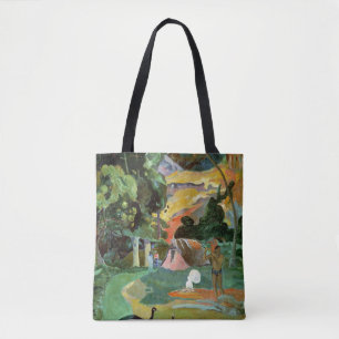 Paul Gauguin   Matamoe or, Landscape with Peacocks Tote Bag